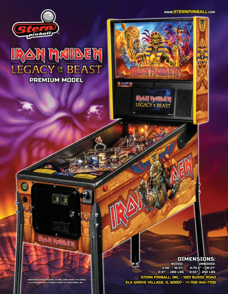 Flipper Iron Maiden Premium